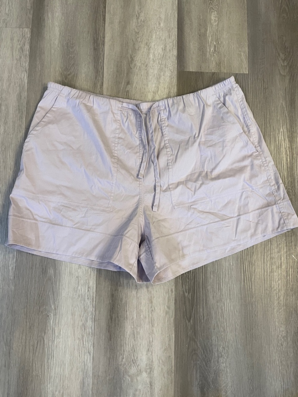 Lululemon Cotton-Blend Poplin High-Rise Shorts